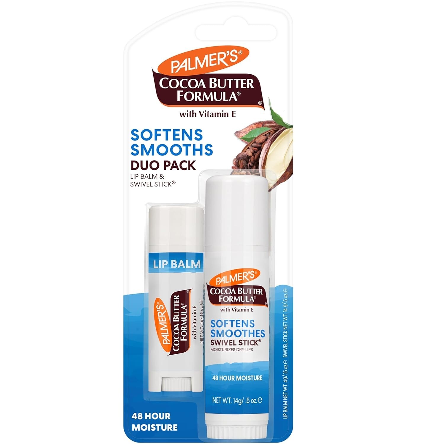 Formula Moisturizing Swivel Stick With Vitamin E 2ct