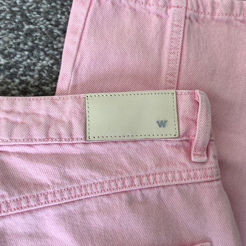 WHISTLES JEANS Size 29 ( UK 10 + ) Pink Emma Paneled Denim Rrp£99 eBay