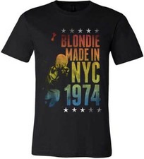 Blondie Debbie Harry Made in NYC Pop Punk Rock New Wave T Shirt ESP-BLO-1002