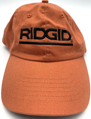 #ad Ridgid Tools Hat Orange Wood Shop Equipment $24.99