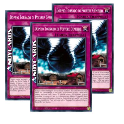 DOUBLE TWIN DUST TORNADO 3x (Double Dust Twins) Common MP24 IT306   1Ed