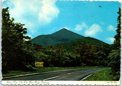 #ad Postcard Sharp Top On The Blue Ridge Parkway $3.46