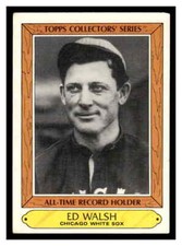 1985 Topps Woolworth All-Time Record Holders #35 Ed Walsh