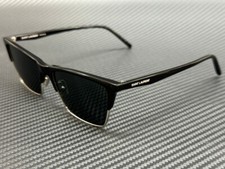 SAINT LAURENT SL 767 002 Black Silver Women's 55 mm Medium Sunglasses