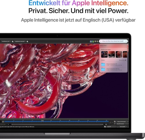 Apple MacBook Pro 14 2024 M4/16/512 GB 10C CPU 10C GPU Silber MW2W3D/A - Afbeelding 4 van 5
