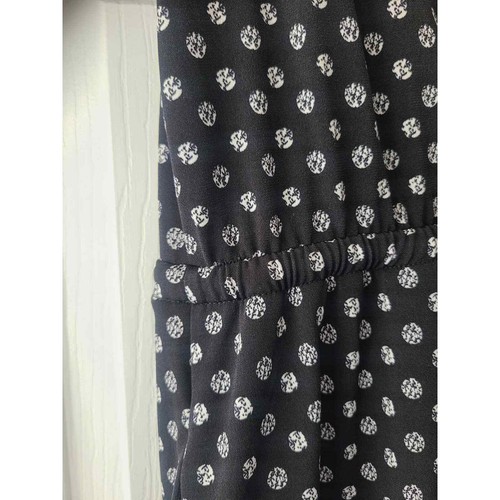 NWOT Nicole Miller Black Print Long Sleeve Shirt Dress, Women's Size 6 - Picture 5 of 9