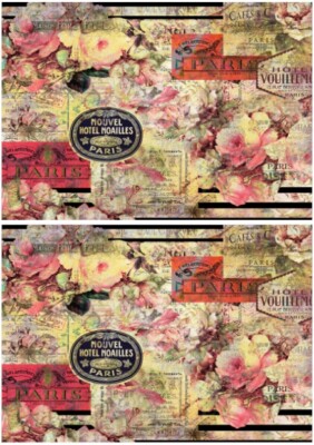 Decoupage-Bastelpapier-Softpapier-Vintage-Shabby-Rose-Paris-12660