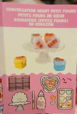 New Miniverse Make It Mini Valentines Series 2 Conversation Hearts Petit Fours