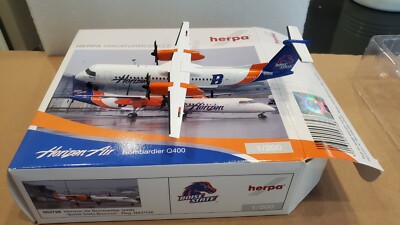 Herpa Horizon Air DHC-8-402Q400 1:200 553728 Boise State Broncos Colors N437QX