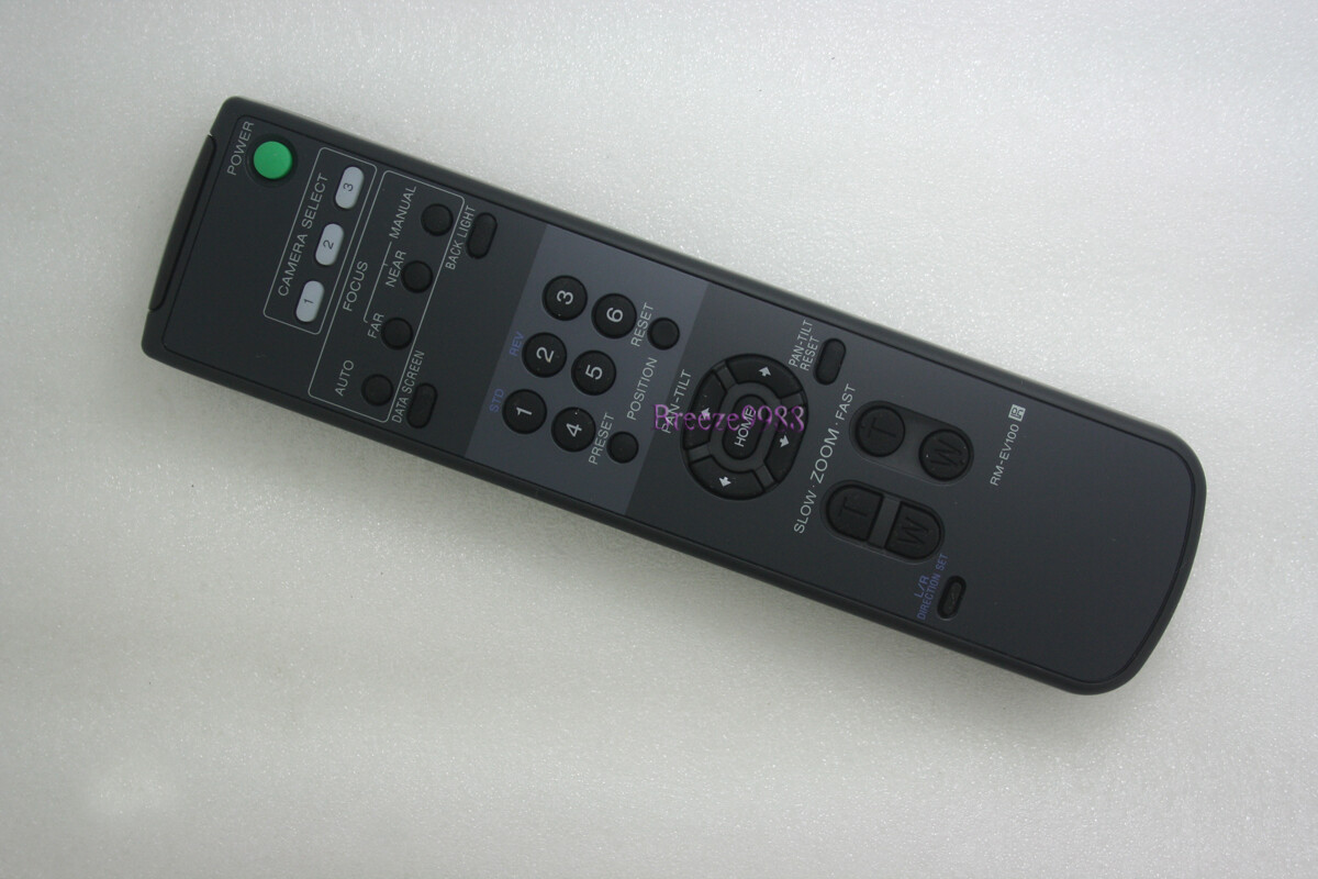 SONY RMEV100 Remote Control For EVID100 EVID70 EVID100P EVID70P IR