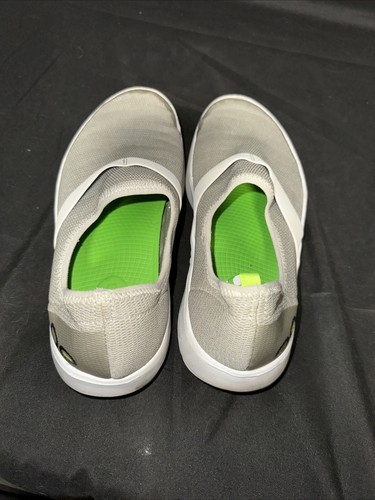 Oofos Womens Low Sneaker Light Gray Size 9 - Picture 4 of 7