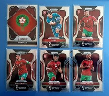 Morocco Bundle . Prizm World Cup 22. Inc Badge & RC's. 