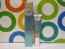 IT COSMETICS ~ CC+ NATURAL MATTE FULL COVERAGE CREAM ~ FAIR LIGHT ~ 1.08 OZ