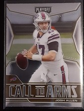 2021 Panini Playoff Football Call To Arms Insert #CA-JAL - Josh Allen | Buffalo