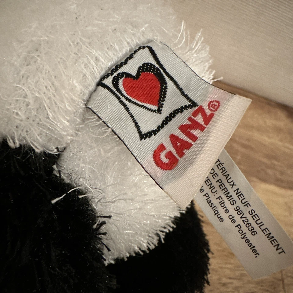Ganz Webkinz Signature Panda Bear Plush No Code 7” - Image 3 of 4