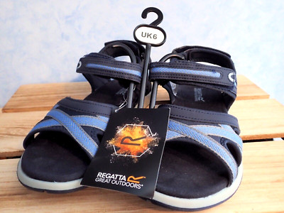 Outdoor-Sandalen von Regatta (Roadster), Gr. 39, schwarz-blau