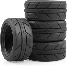 4pc 110 Rc On-road Tires 28mm For Tamiya Sakura Kyosho Traxxas Hsp Rc Drift Car