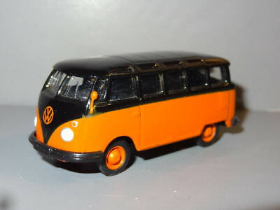 1950-67 VOLKSWAGEN TYPE 2 23-WINDOW SAMBA BUS 1/64 DIECAST DIORAMA