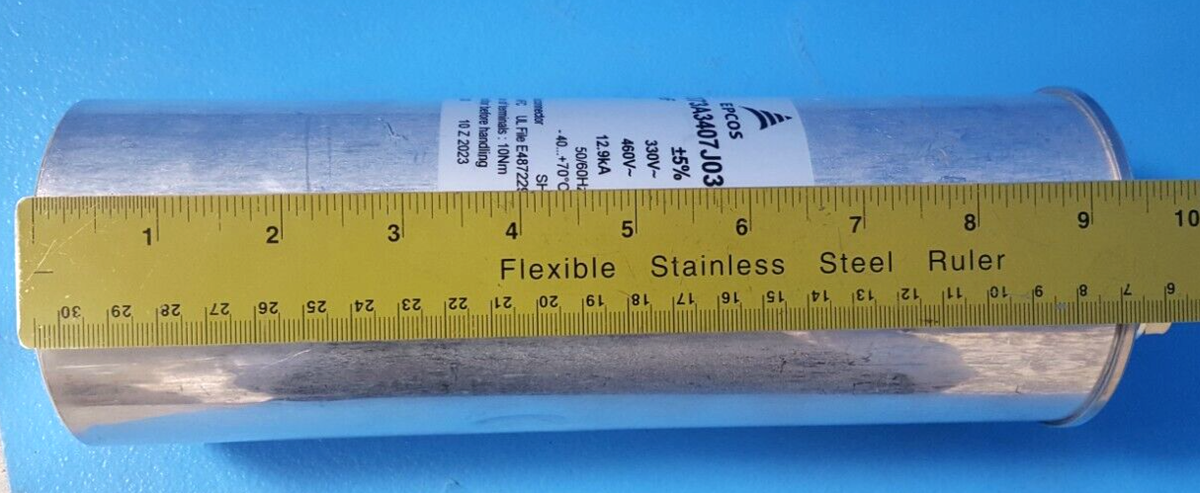 CAPACITOR , B32373A3407J030, EPCOS, 400UF, 330V, 5% | eBay