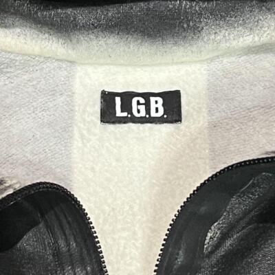 L.G.B Le Grand Blue Bono3 Jacket Gimmick Grunge Punk used 2502SY