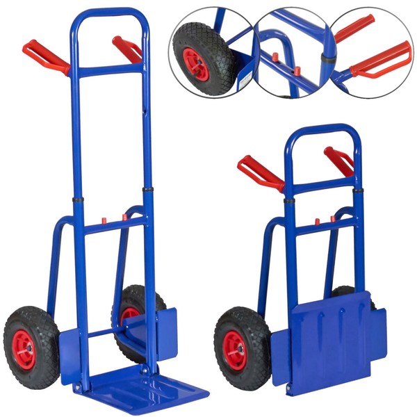Profi Sackkarre Von Midori Stapelkarre Sackkarre Transportkarre Klappbar-image