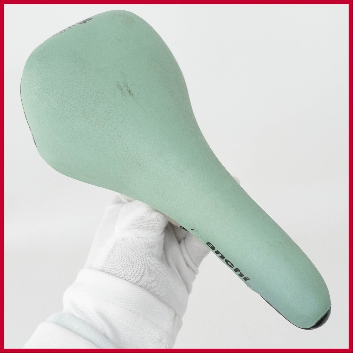 SELLE ITALIA TRIMATIC BIANCHI VINTAGE SADDLE SEAT RACING ROAD BIKE