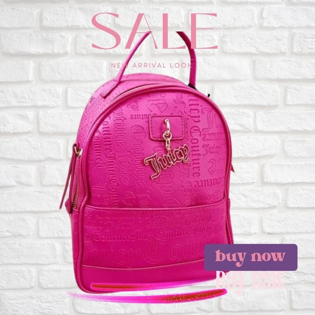 Juicy couture school sales backpacks