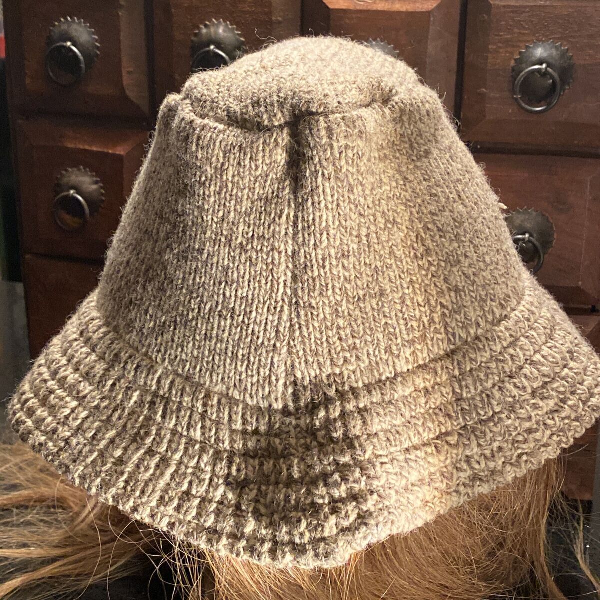 Norsewear New Zealand 100% Wool Bucket Lampshade Hat Warm Norsewear New Zealand 100% Wool Bucket Lampshade Hat Warm