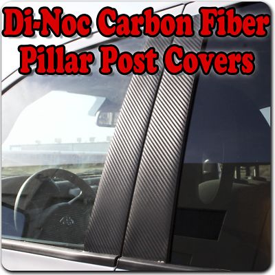 CARBON FIBER Di-Noc Pillar Posts For Nissan Armada 04-15 6pc Set Door Trim Cover - Foto 7