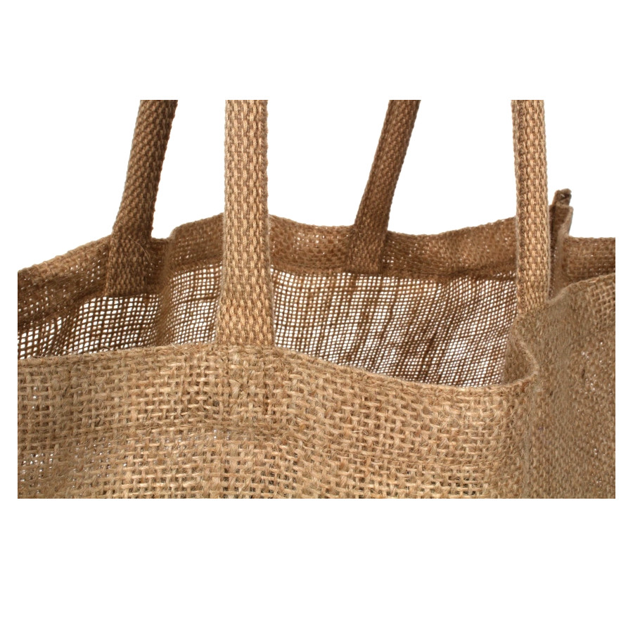 100percent Natural Jute Bag Hessian Pack of 5 Large Strong Jumbo Luxury Plain Shopping image 6