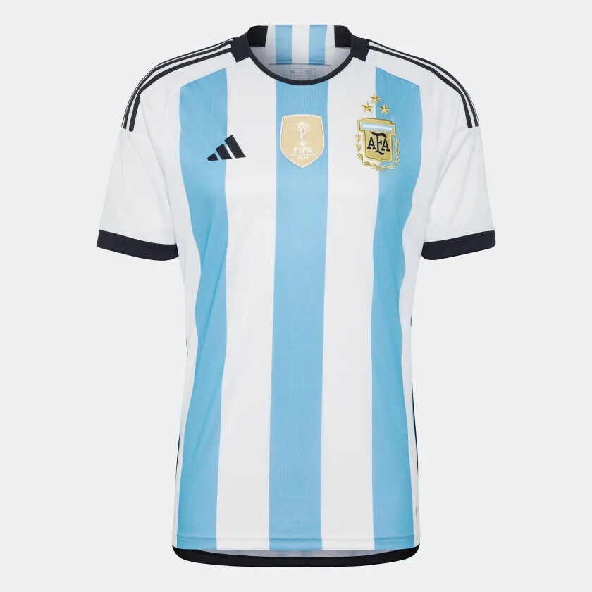 Argentina Jersey 3 Stars Qatar 2022 Official Adidas AEROREADY