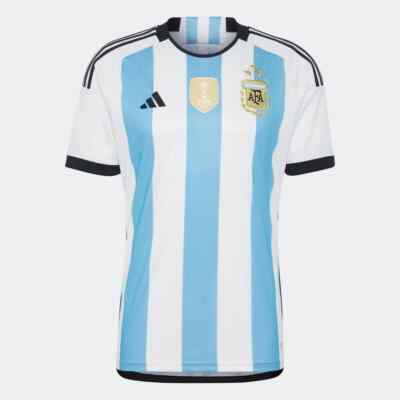 Argentina Jersey 3 Stars Qatar 2022 Official Adidas AEROREADY