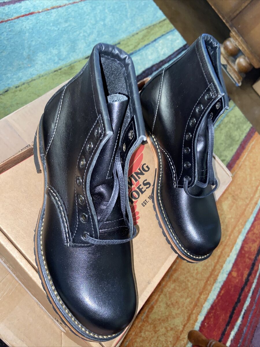 Red Wing Boots Beckman 9414 Mens 6D Black Featherstone Red Wing Boots Beckman 9414 Mens 6D Black Featherstone