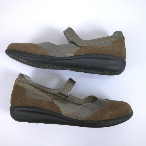 Sanita para mujer gamuza Mary Janes talla 40 marrón - Imagen 7 de 11