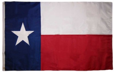 Texas TX State Flag 3x5 FT Printed 150D NYLON The Lone Star State W/ GROMMETS