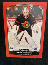 22-23 UD O-Pee-Chee Hockey Red Parallel 410 Matt Murray