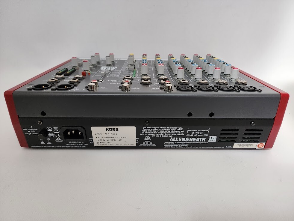 ギター L.R.Baggs Para Acoustic D.I. Allen & Heath ZED-10FX 10-Channel USB Multi Purpose Mixer ZED10FX