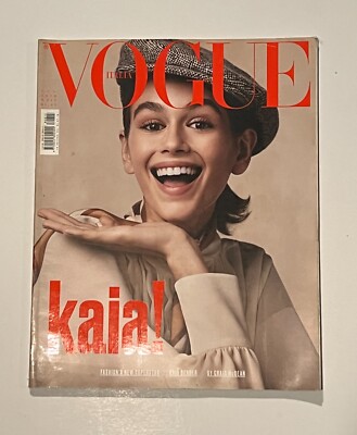 VOGUE ITALIA N° 815 Luglio 2018 Cover Craig McDean Model Kaia