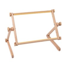 Needlework Table and Lap Hands-Free Stand with Adjustable Frame Chafflin