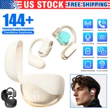 AI Language Translator Device Real-time Instant Voice 144+ Languages Earbuds