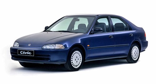 For Honda Civic Sedan 1992 95 Rear Pair Mud Flaps Splash Guards - Picture 8 of 8