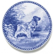 Cocker Spaniel - English - Dog Plate made in Denmark from the finest European Po