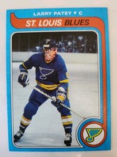 1979 80 Topps Hockey Card 57 Larry Patey St. Louis Blues 