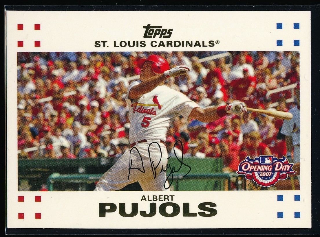2007 Topps Opening Day Albert Pujols #69