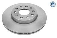 2X Bremsscheibe MEYLE-PD: Advanced Performance And Design. Meyle 115 521 0028/PD