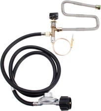Propane Gas Fire Pit/Fireplace Safety Valve Control System Kit Assembly - Flame 