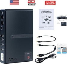 Mini DC UPS Battery Backup Uninterruptible Power Supply 18W 5V/9V/12V/15V/24V...