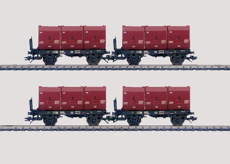 Marklin 48270 HO DB "Kohletransport" Consist,  4-Car Set, NIB OVP