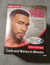 Lusters Comb Thru Texturizer Kit Extra Strength Olive/Argan Oil 4oz