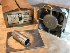 Vintage PAMOTOR FAN MODEL 2000 115 V  ~ New in Box ~ PAPST, W GERMANY